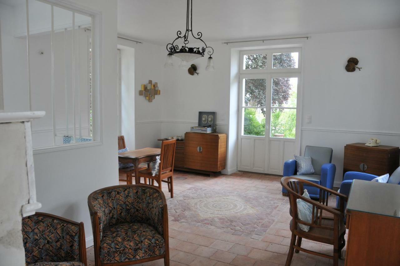 La Terrasse De L'Orangerie Du Chateau - Art Nouveau - Gite 2 Personnes Brain-sur-Allonnes Eksteriør bilde